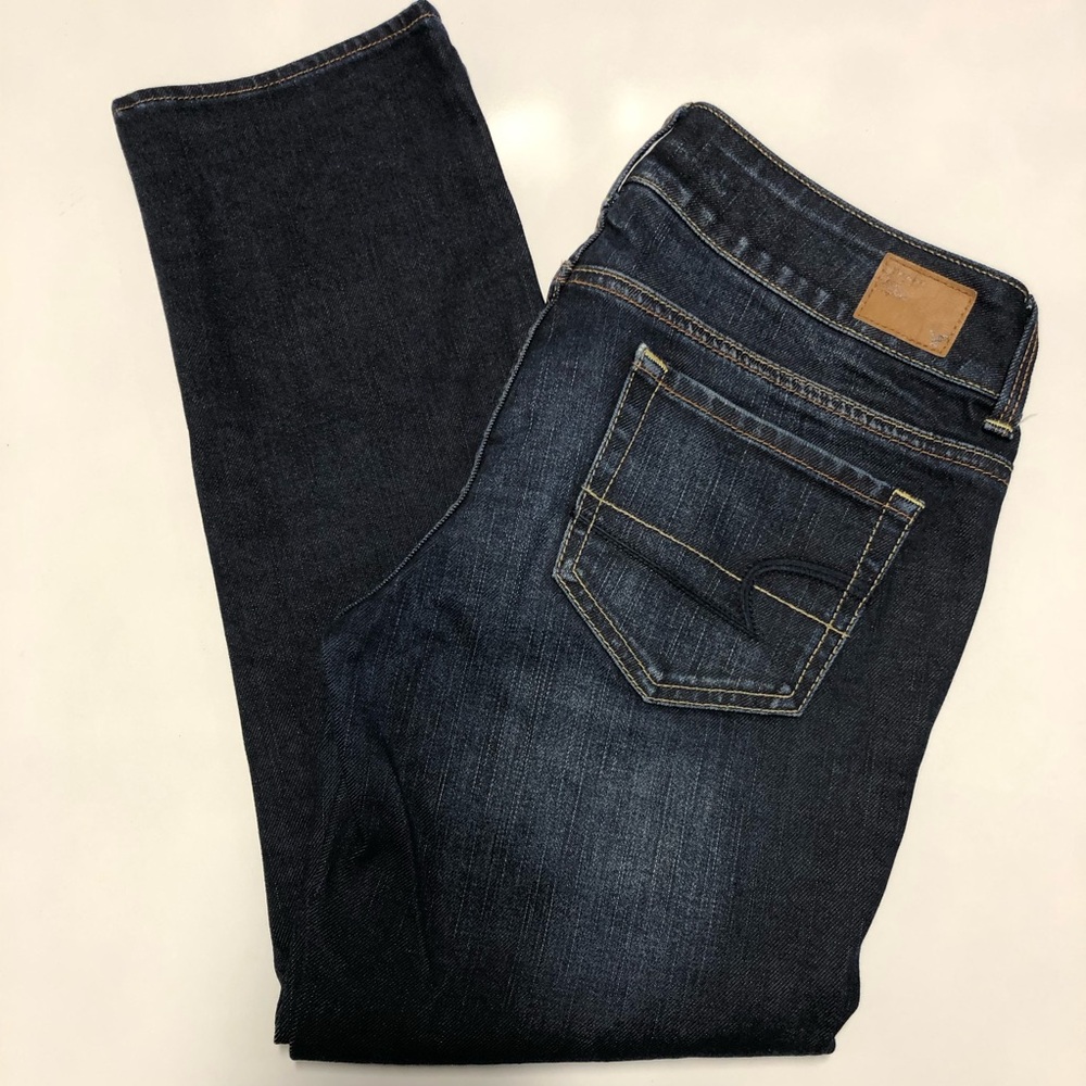 American eagle outfitters Artist crop jeans size 4